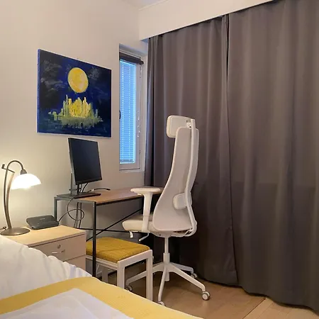 Apartment Private Sauna & Free Parking Spacious 1br Near Airport No Elevator Vantaa